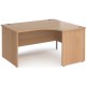 Maestro Panel End Ergonomic Corner Desk